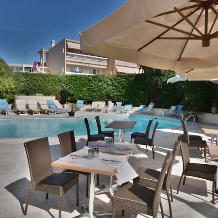 Hotel Restaurant De La Mer Golfe-Juan Bagian luar foto